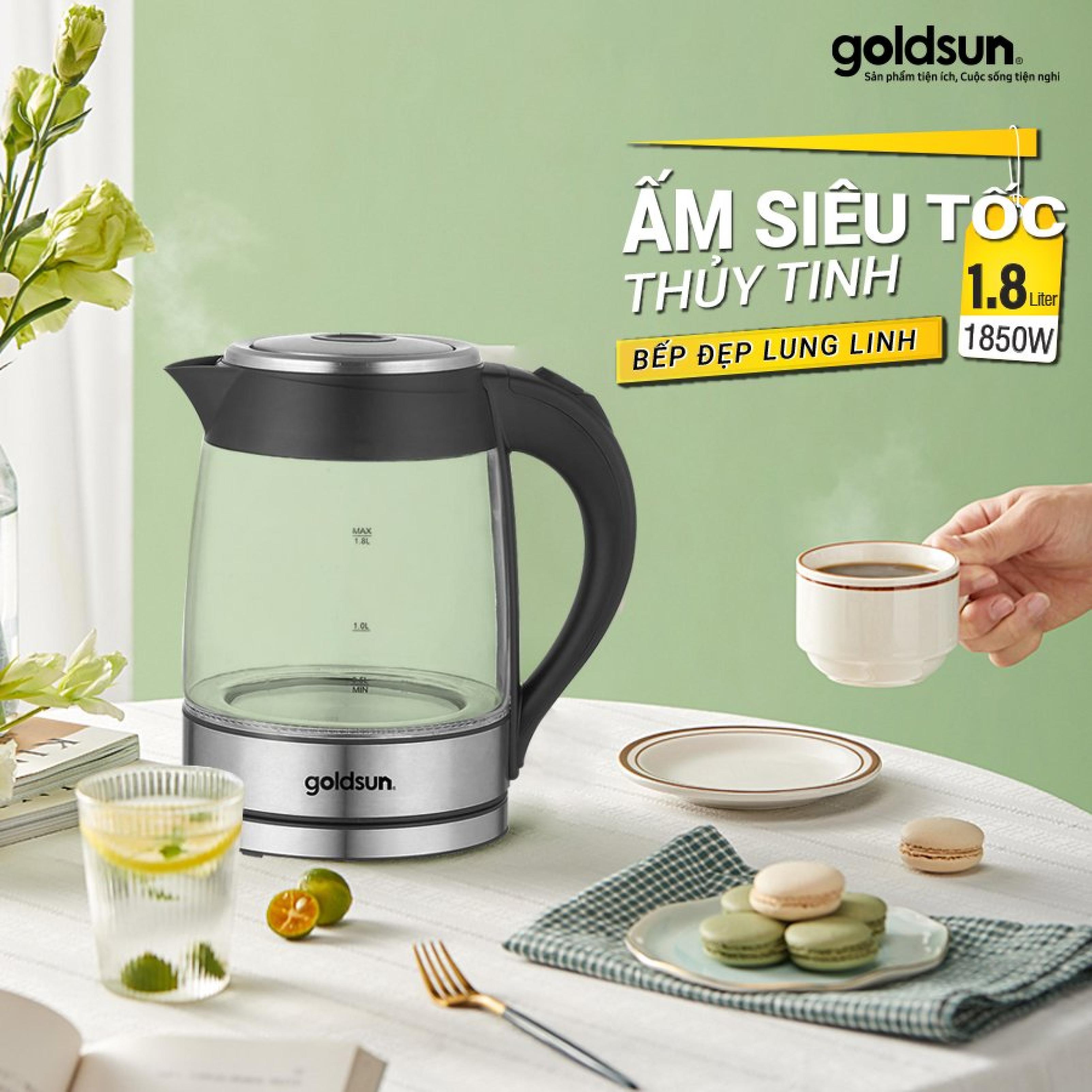 6 lý do vì sao nên mua bình đun siêu tốc của Goldsun