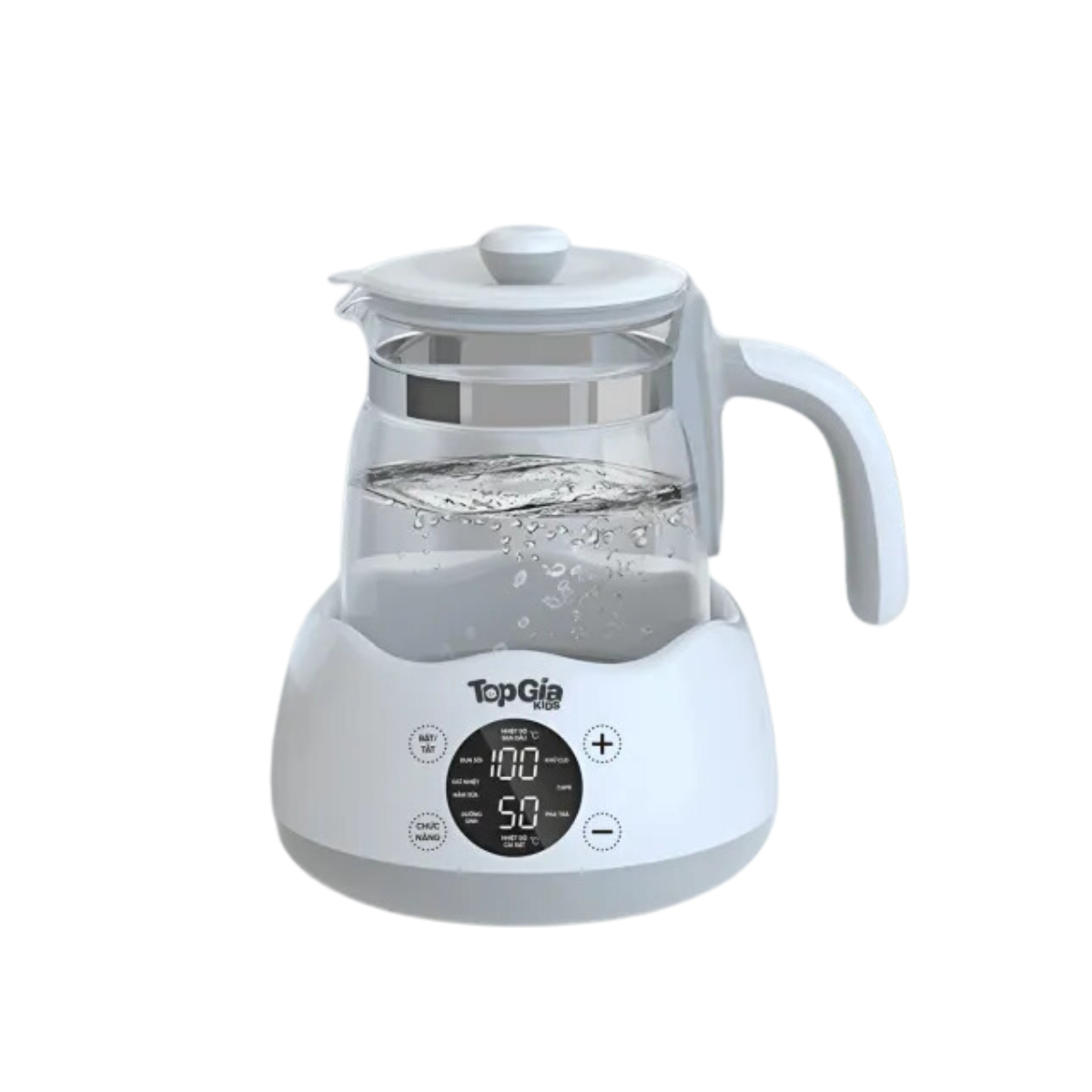 Máy hâm sữa đun nước pha sữa bình đun nước hâm sữa máy ủ sữa giữ nhiệt thông minh ấm đun nước TOPGIAKIDS X12 (M3-01)